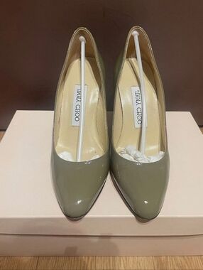 Jimmy Choo Olive Green High Heel Pumps